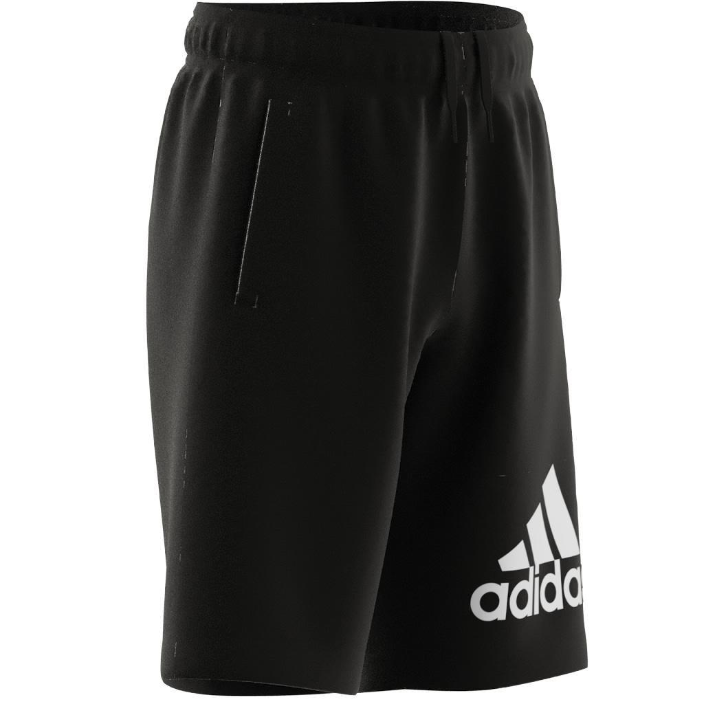 Unisex Kids Essentials Big Logo Cotton Shorts, Black, , large image number 13