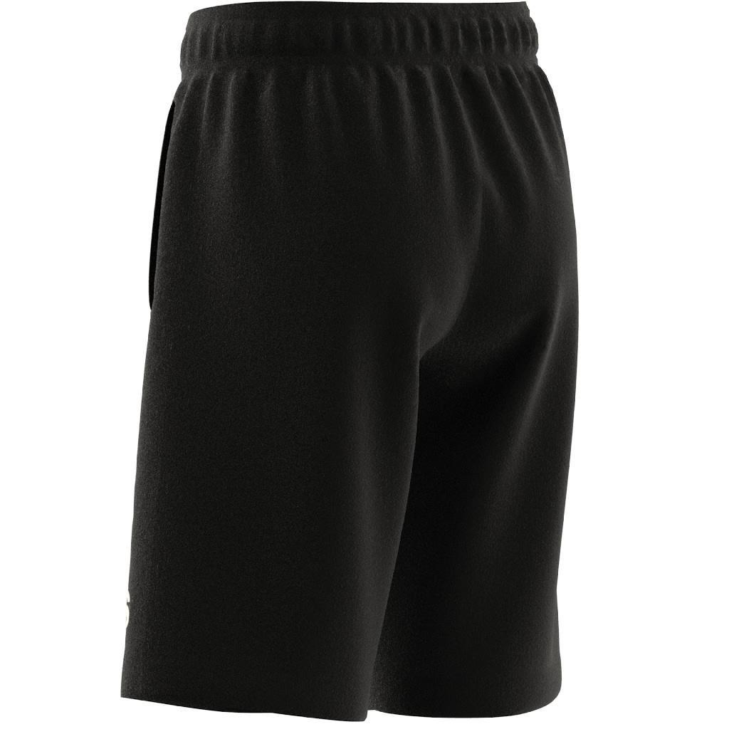 Kids Unisex Essentials Big Logo Cotton Shorts, Black, A901_ONE, large image number 13