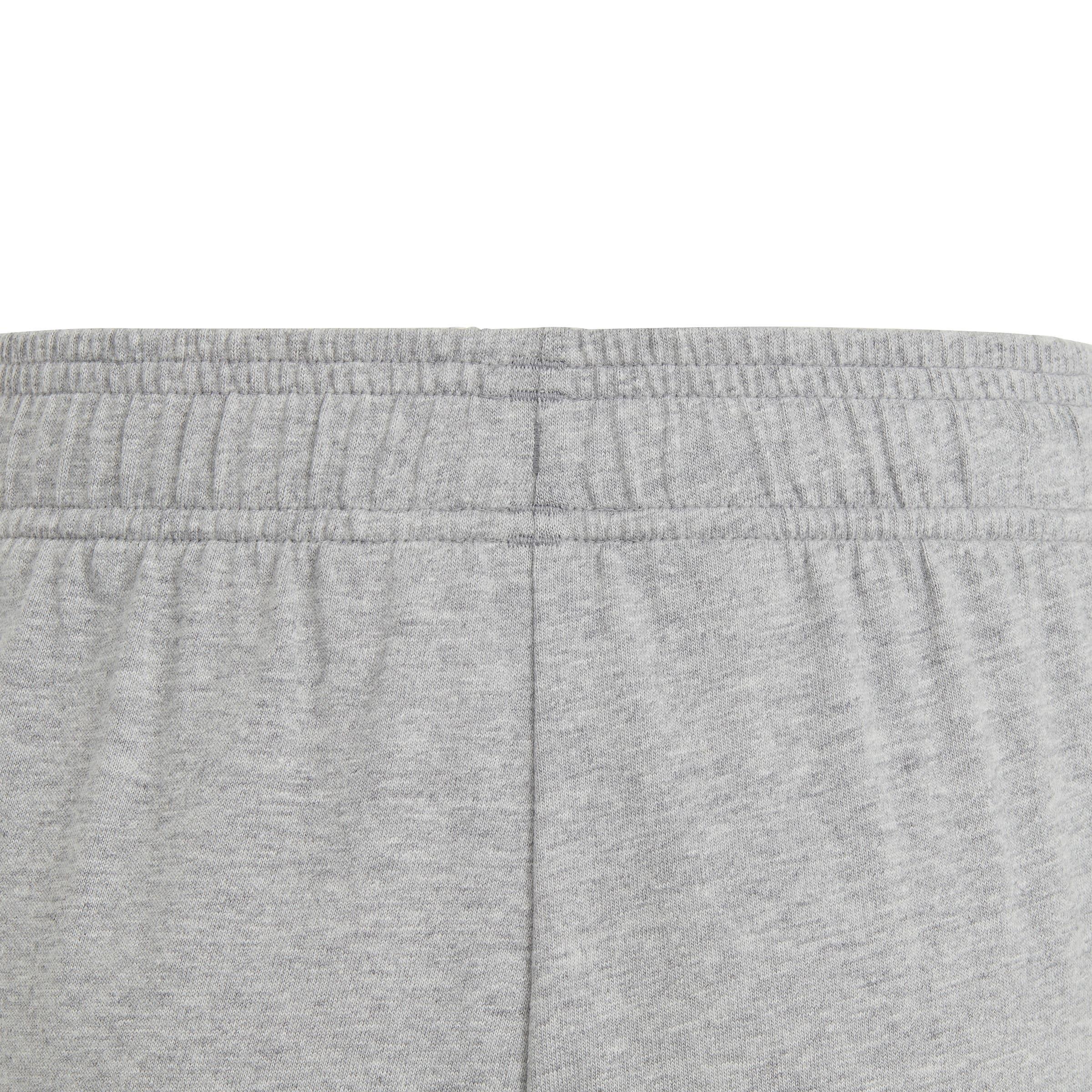 Unisex Kids Essentials Big Logo Cotton Shorts, Grey, A901_ONE, large image number 3