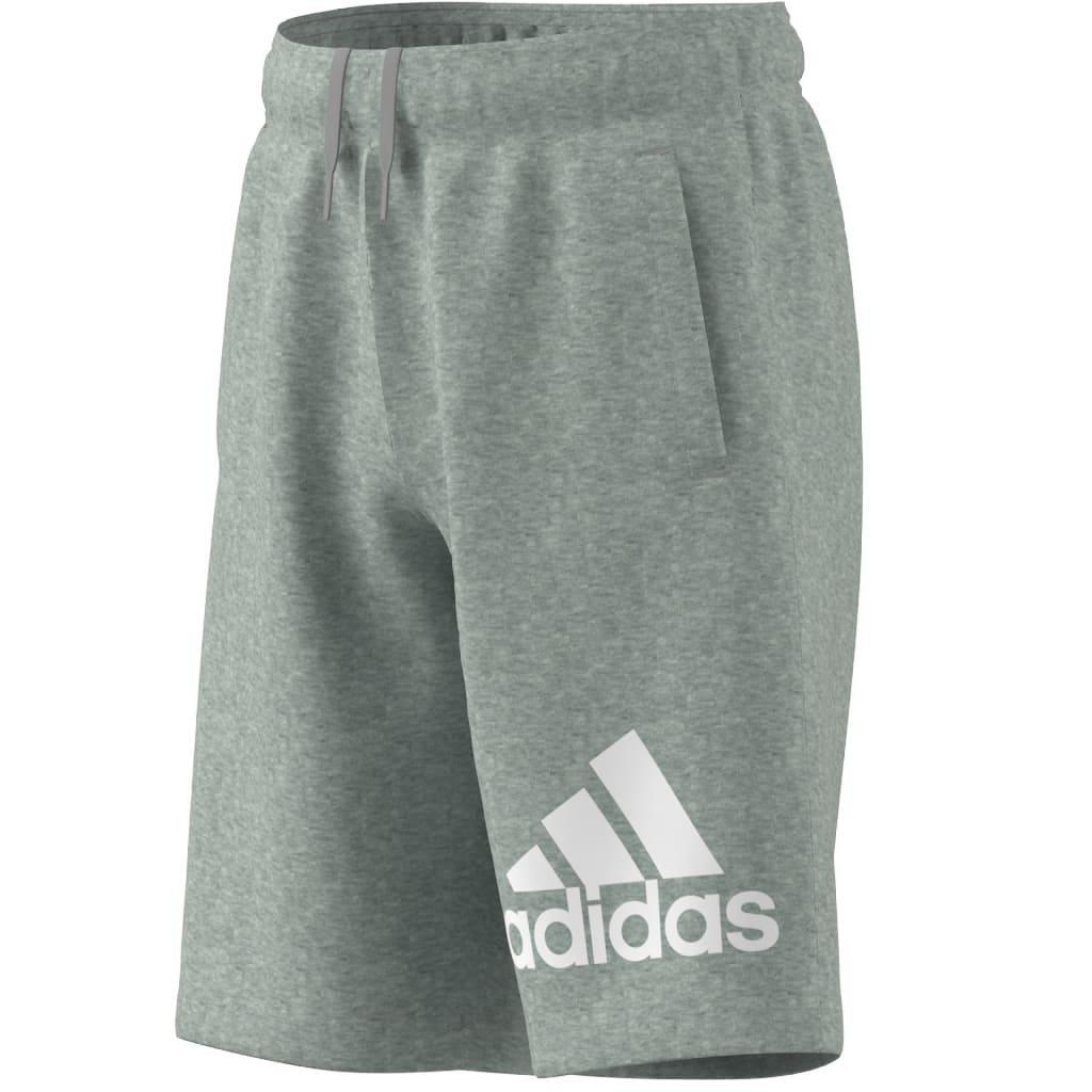 Unisex Kids Essentials Big Logo Cotton Shorts, Grey, A901_ONE, large image number 11