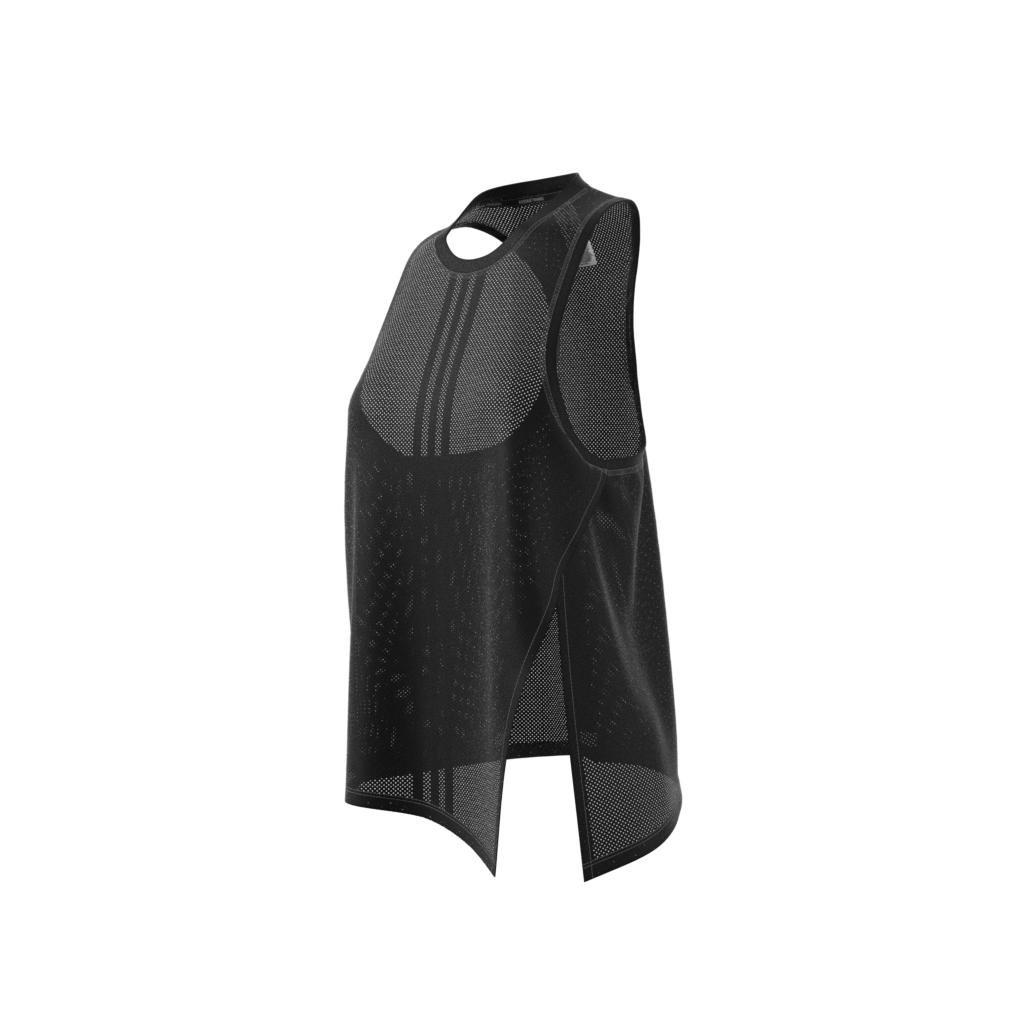 Hiit Aeroready Quickburn Training Tank Top, Black, , large image number 6