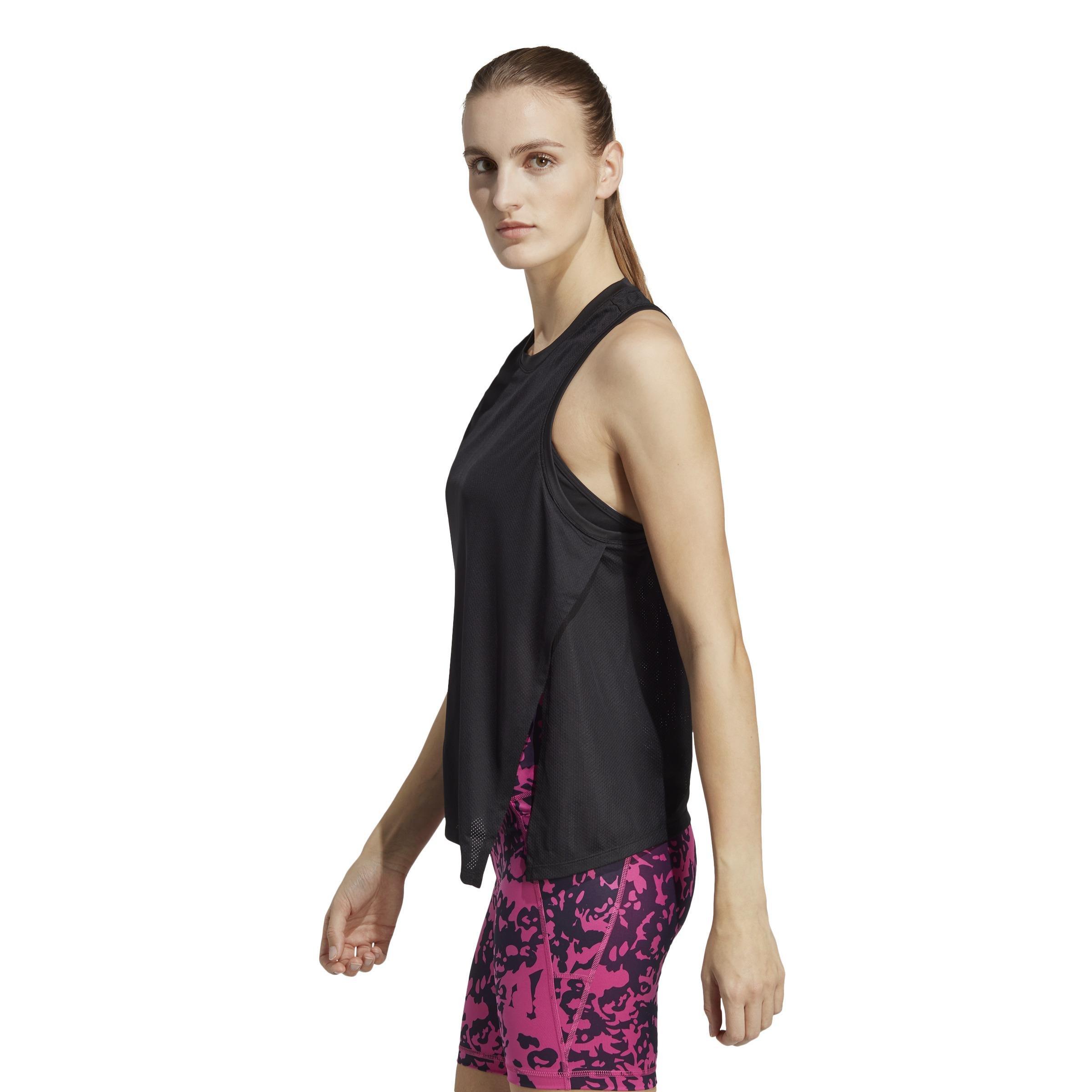 Hiit Aeroready Quickburn Training Tank Top, Black, , large image number 14