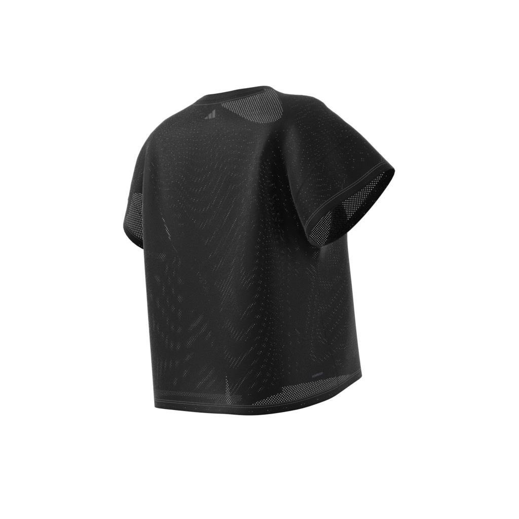 HIIT AEROREADY Quickburn Training T-Shirt, Black, A901_ONE, large image number 12