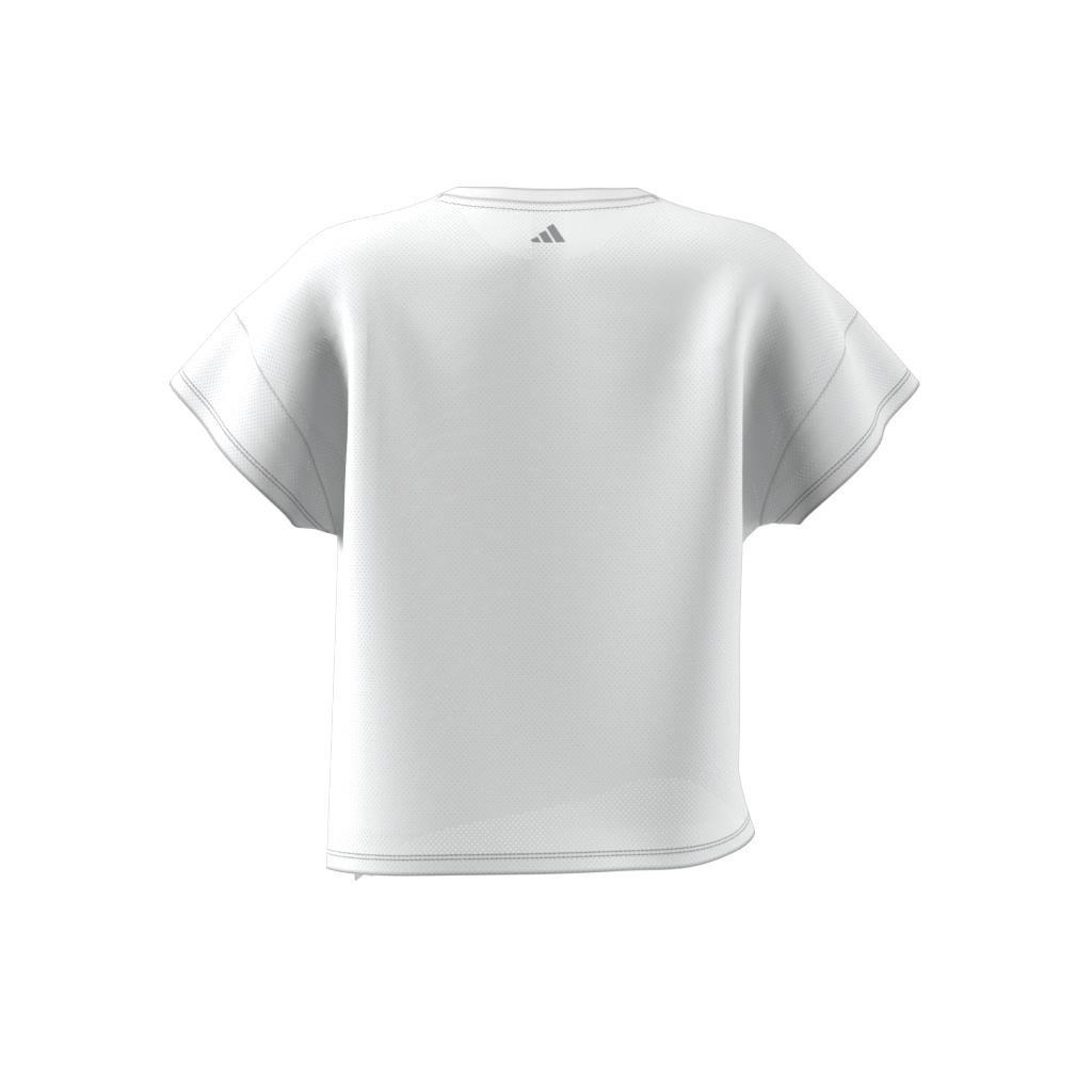 HIIT AEROREADY Quickburn Training T-Shirt, White, A901_ONE, large image number 2