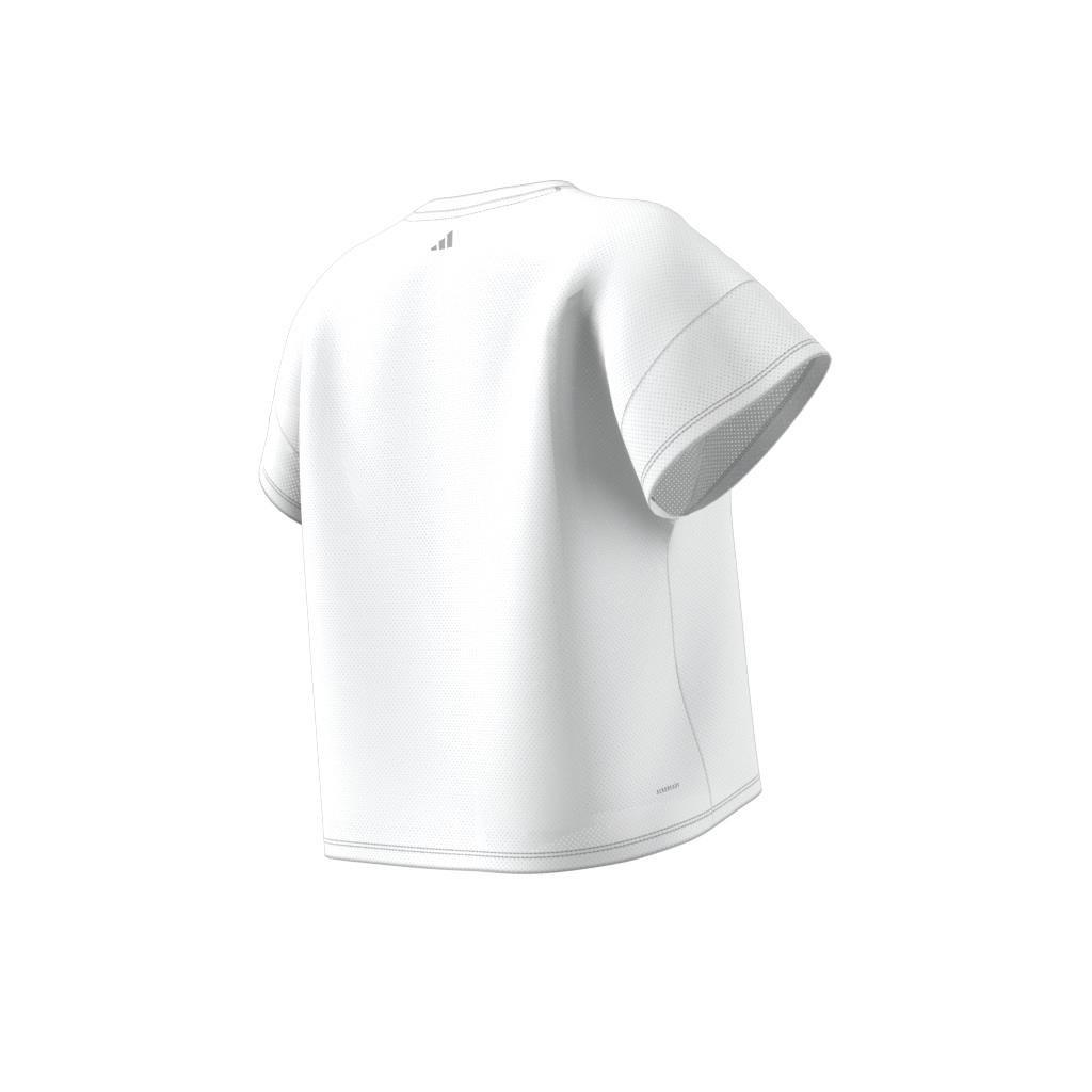 HIIT AEROREADY Quickburn Training T-Shirt, White, A901_ONE, large image number 5