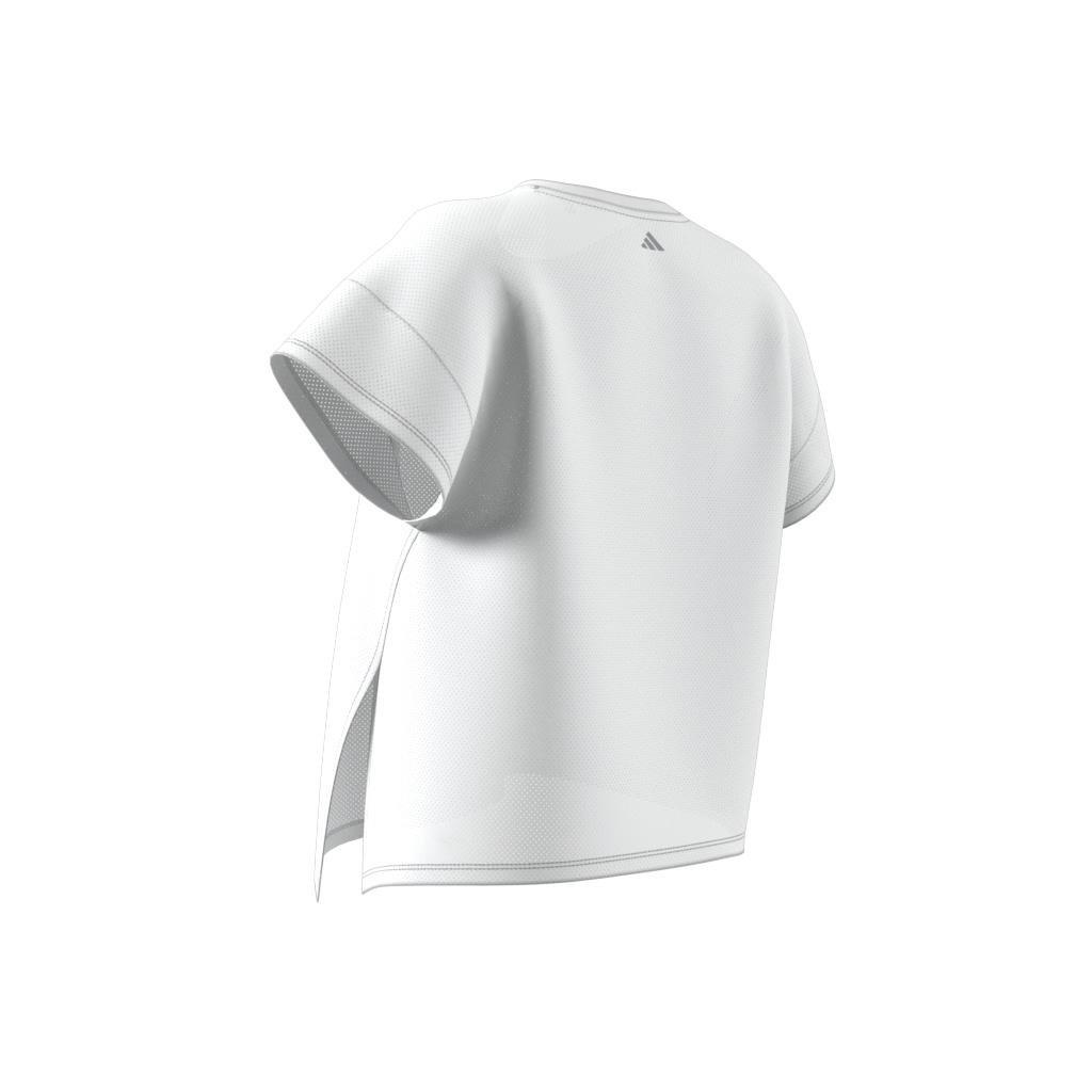 HIIT AEROREADY Quickburn Training T-Shirt, White, A901_ONE, large image number 9