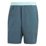 Men Tennis Aeroready 9-Inch Pro Shorts, Turquoise, A901_ONE, thumbnail image number 2