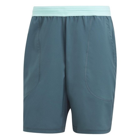 Men Tennis Aeroready 9-Inch Pro Shorts, Turquoise, A901_ONE, large image number 3