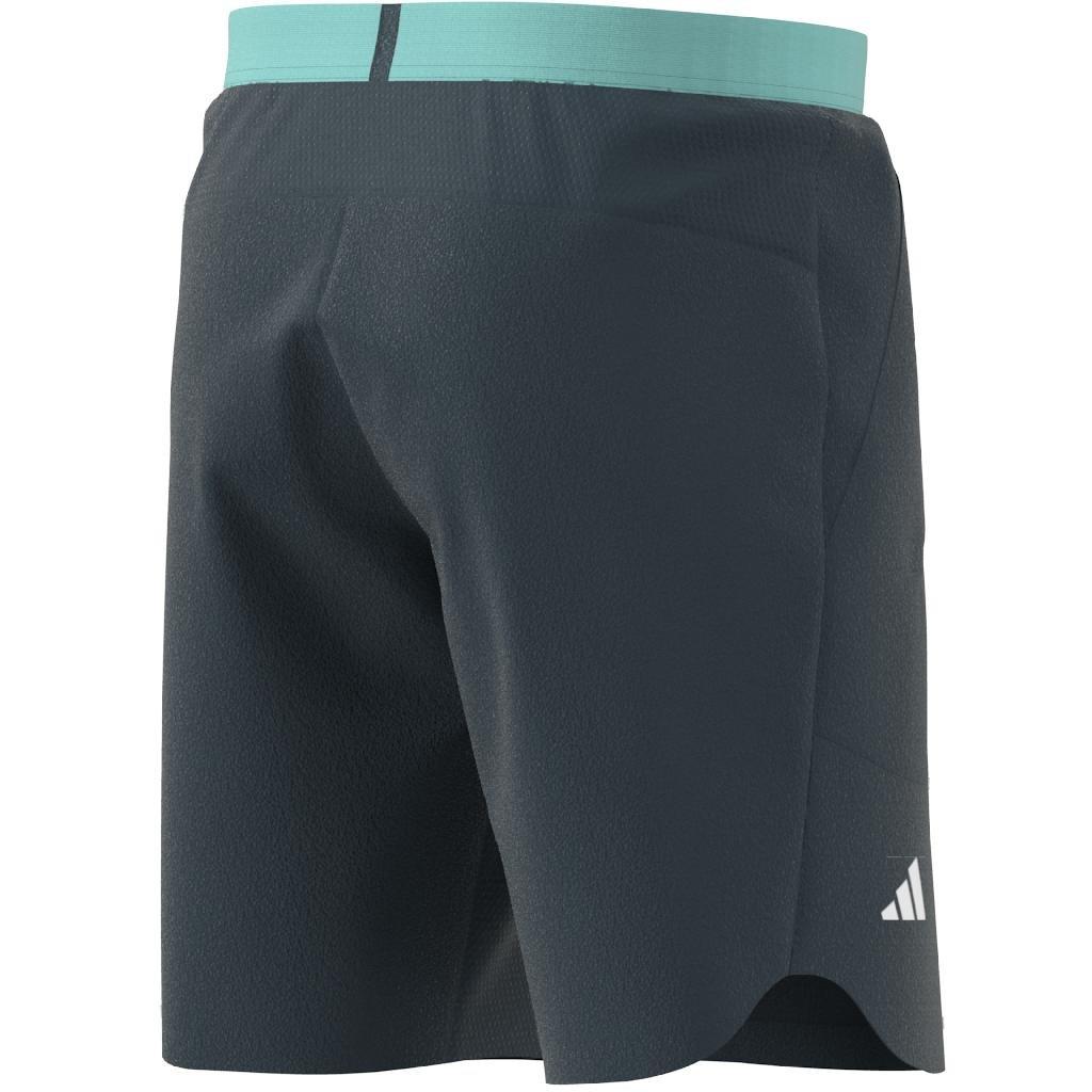Tennis Aeroready 9-Inch Pro Shorts, Turquoise, A901_ONE, large image number 8