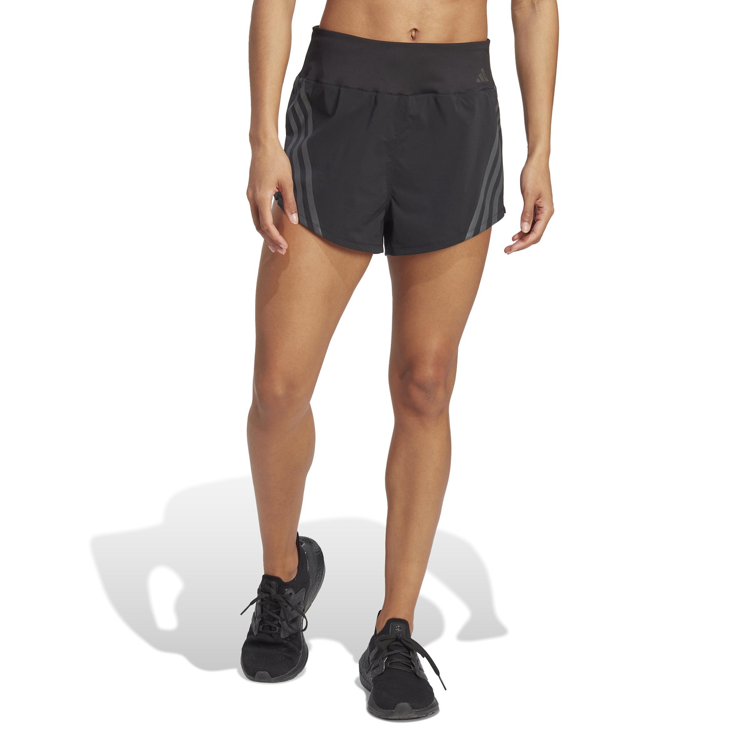 Run Icons Made With Nature Running Shorts, Black, A901_ONE, large image number 0