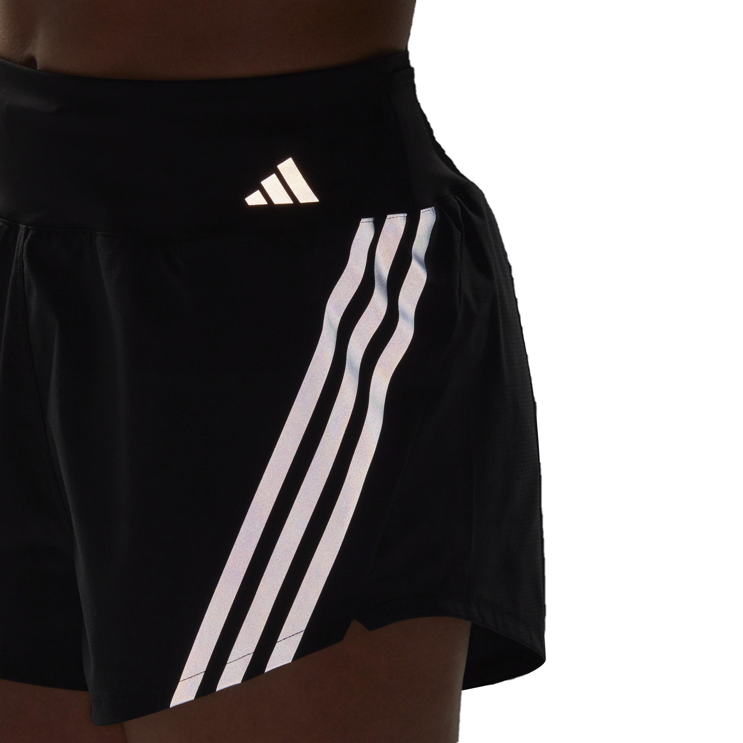 Run Icons Made With Nature Running Shorts, Black, , large image number 5