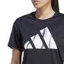 Women Run It Brand Love T-Shirt, Black, A901_ONE, thumbnail image number 4