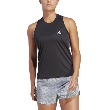 Women Run It Tank Top, Black, A901_ONE, large image number 0