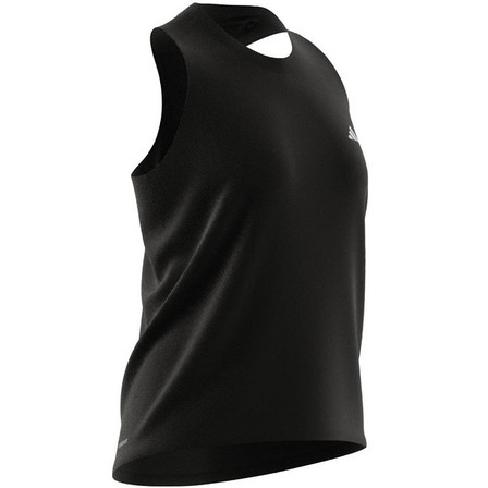 Women Run It Tank Top, Black, A901_ONE, large image number 6