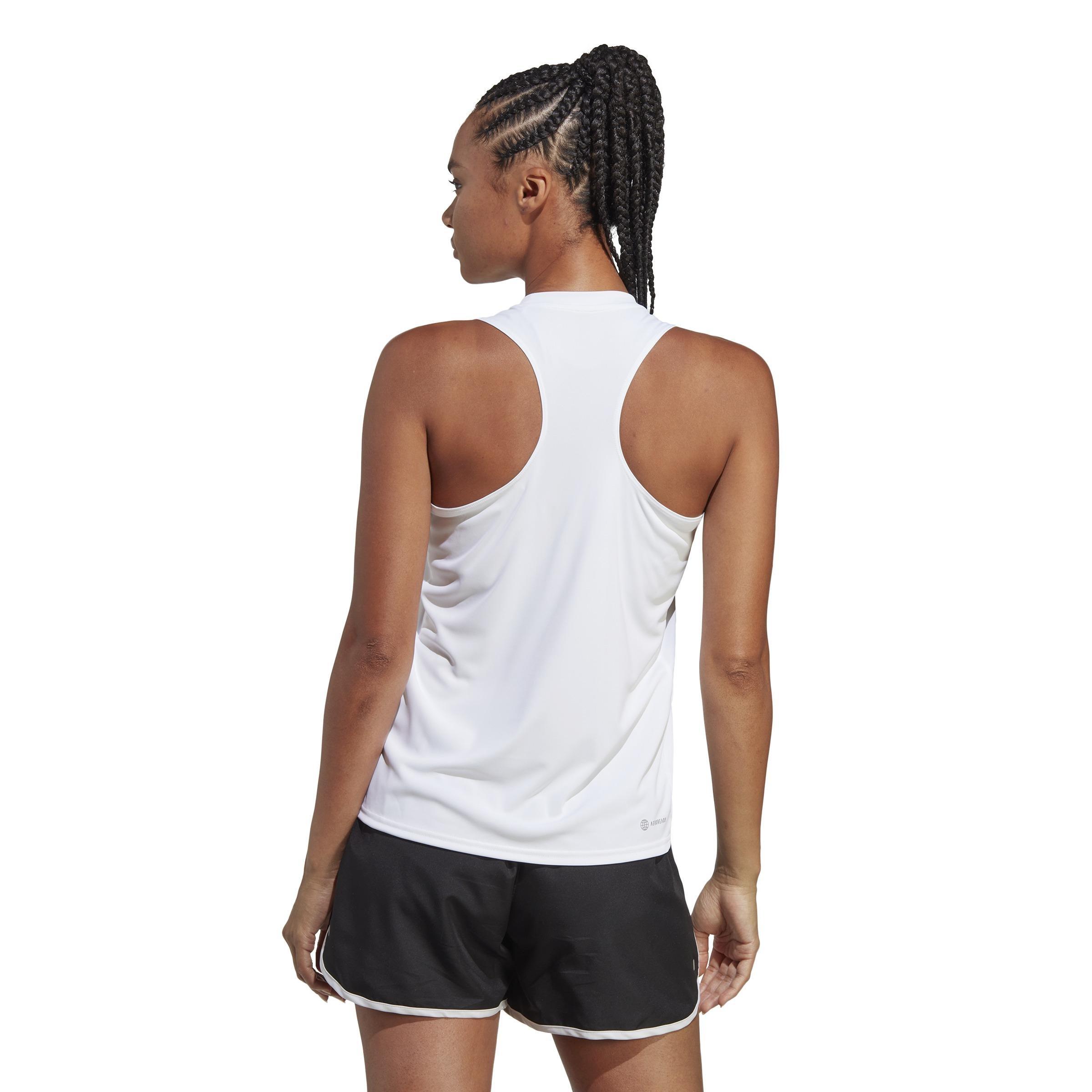 Women Run It Tank Top, White, A901_ONE, large image number 3