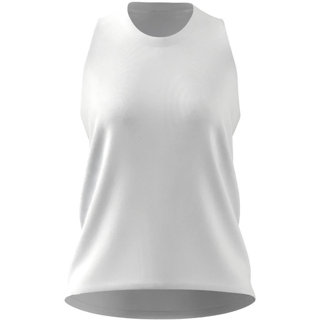 Women Run It Tank Top, White, A901_ONE, large image number 9