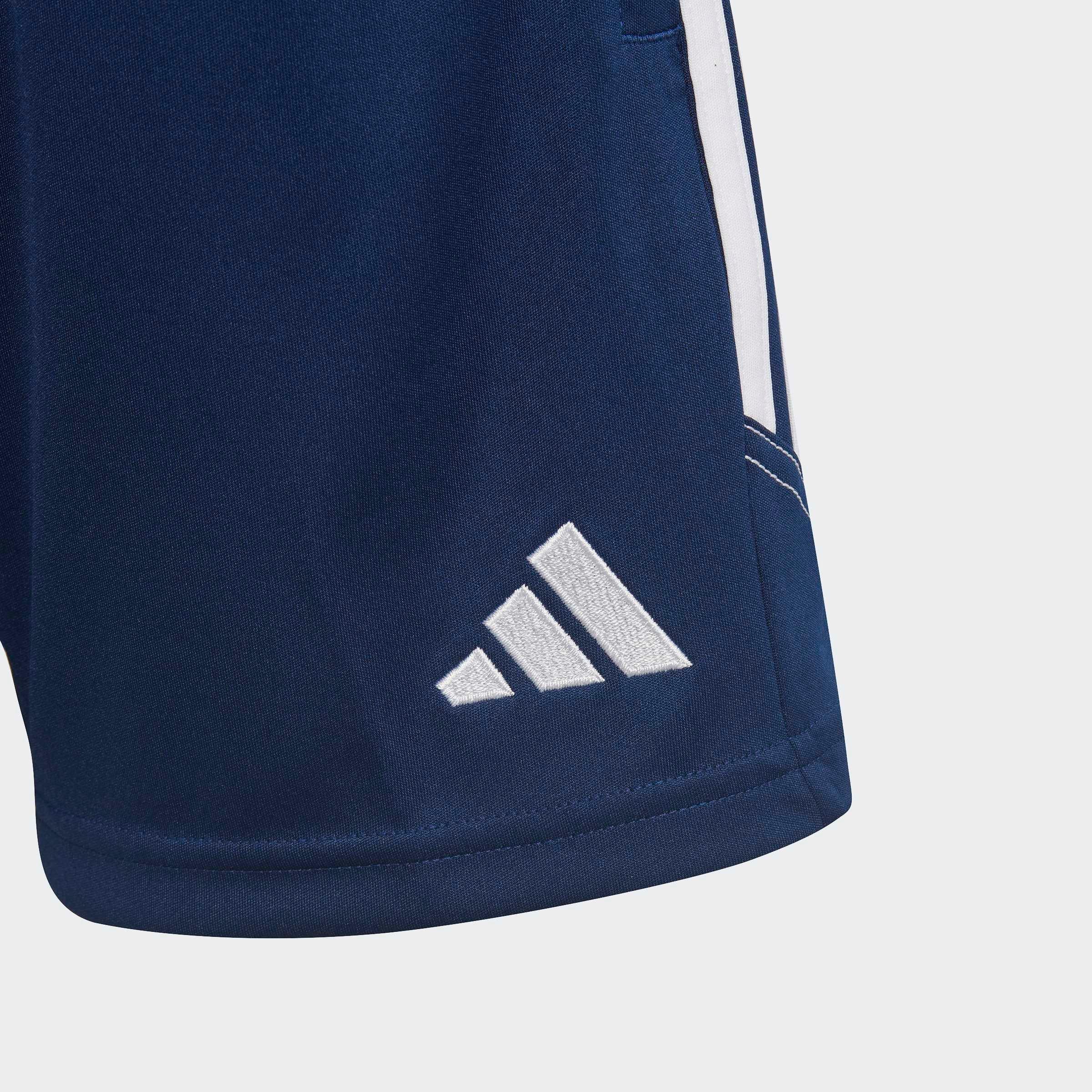 Kids Unisex Tiro 23 Club Training Shorts, Blue, A901_ONE, large image number 4