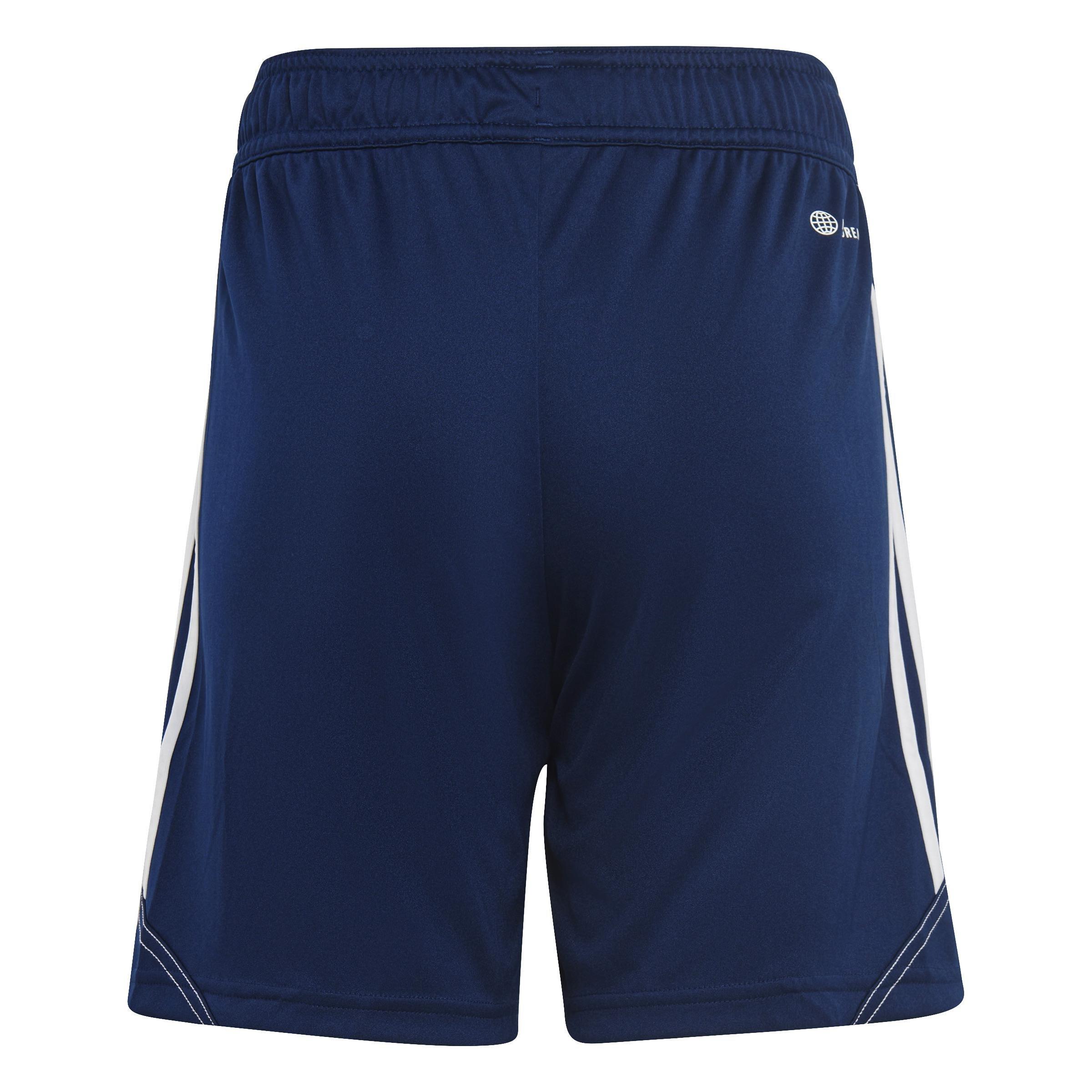Kids Unisex Tiro 23 Club Training Shorts, Blue, A901_ONE, large image number 8