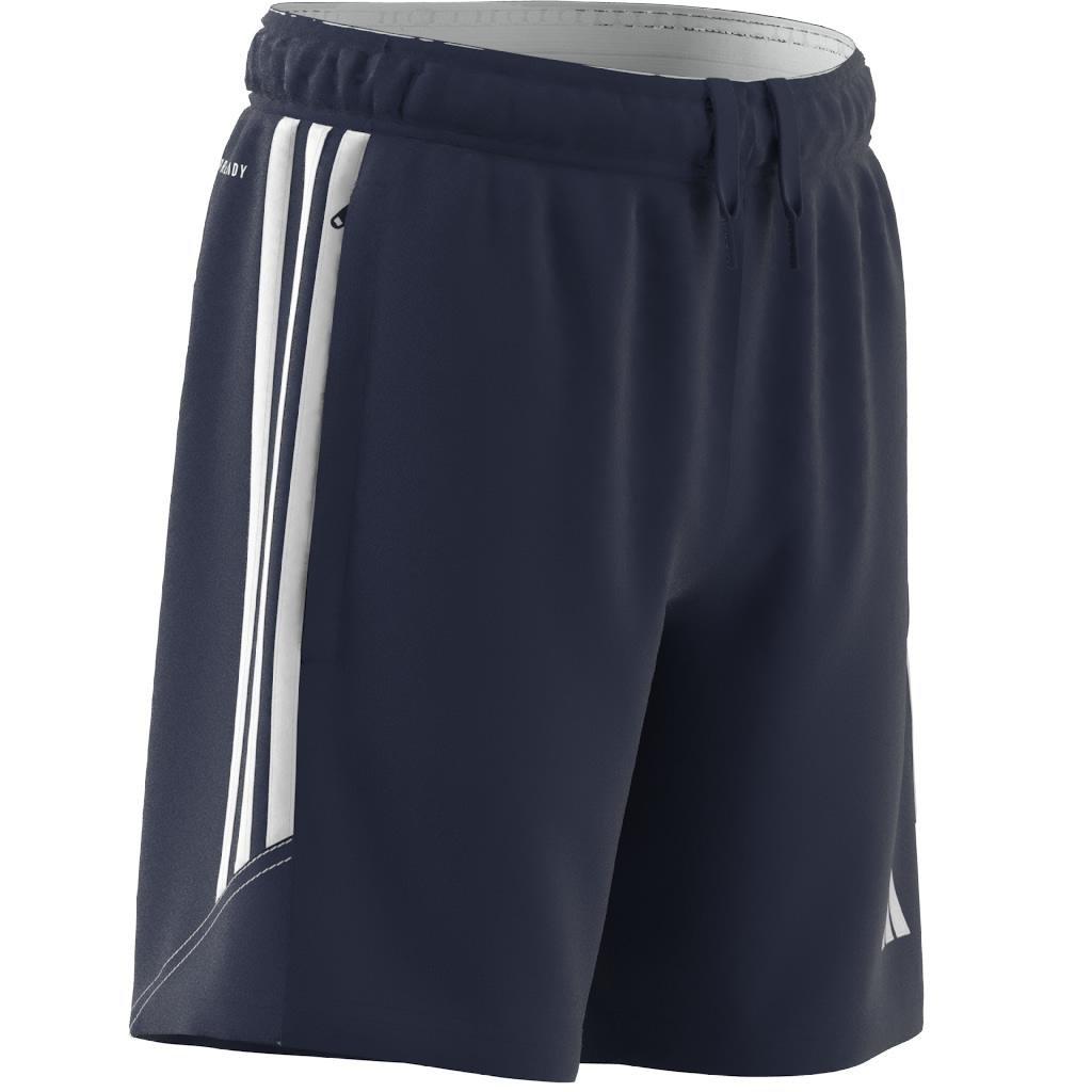 Unisex Kids Tiro 23 Club Training Shorts, Blue, , large image number 10