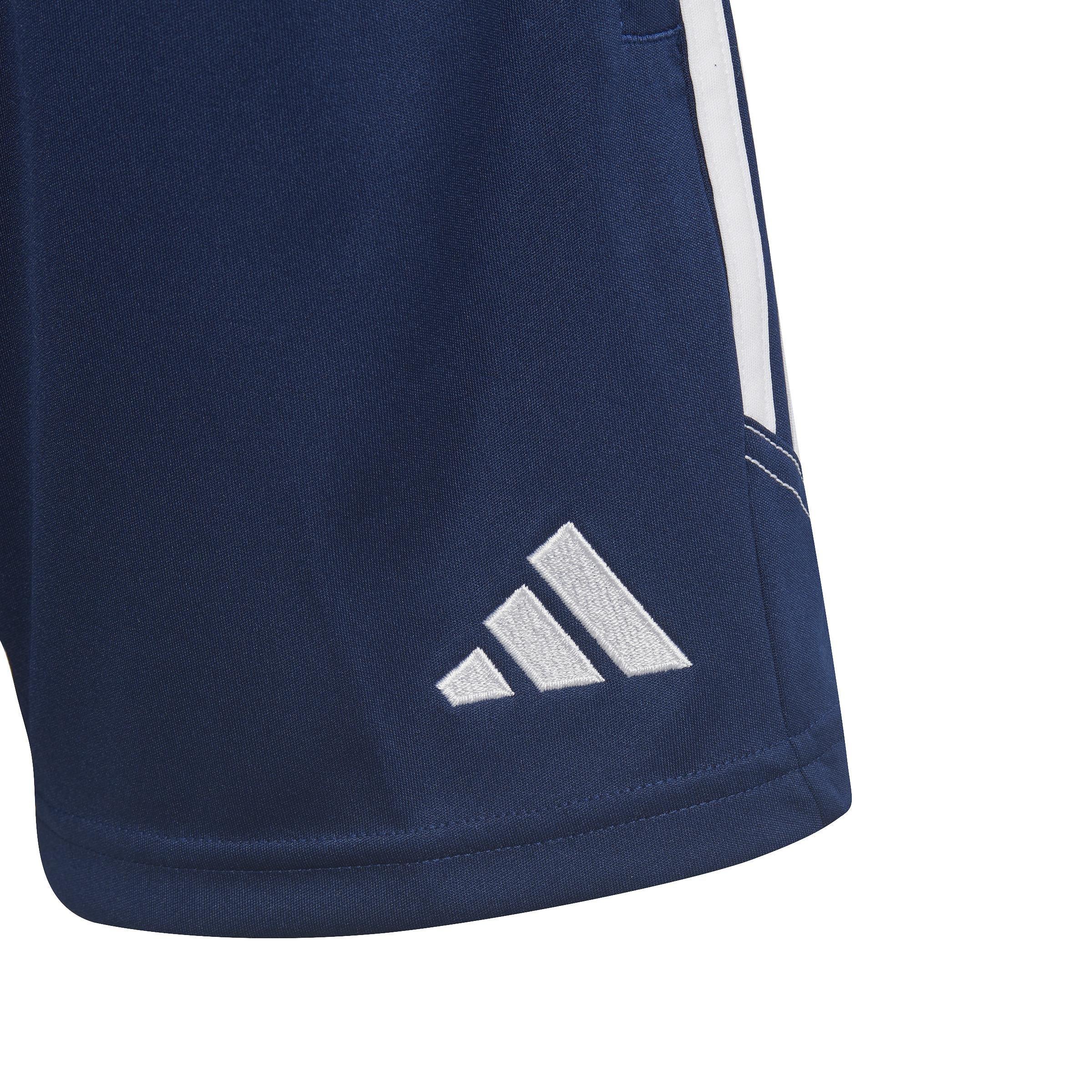 Kids Unisex Tiro 23 Club Training Shorts, Blue, A901_ONE, large image number 10