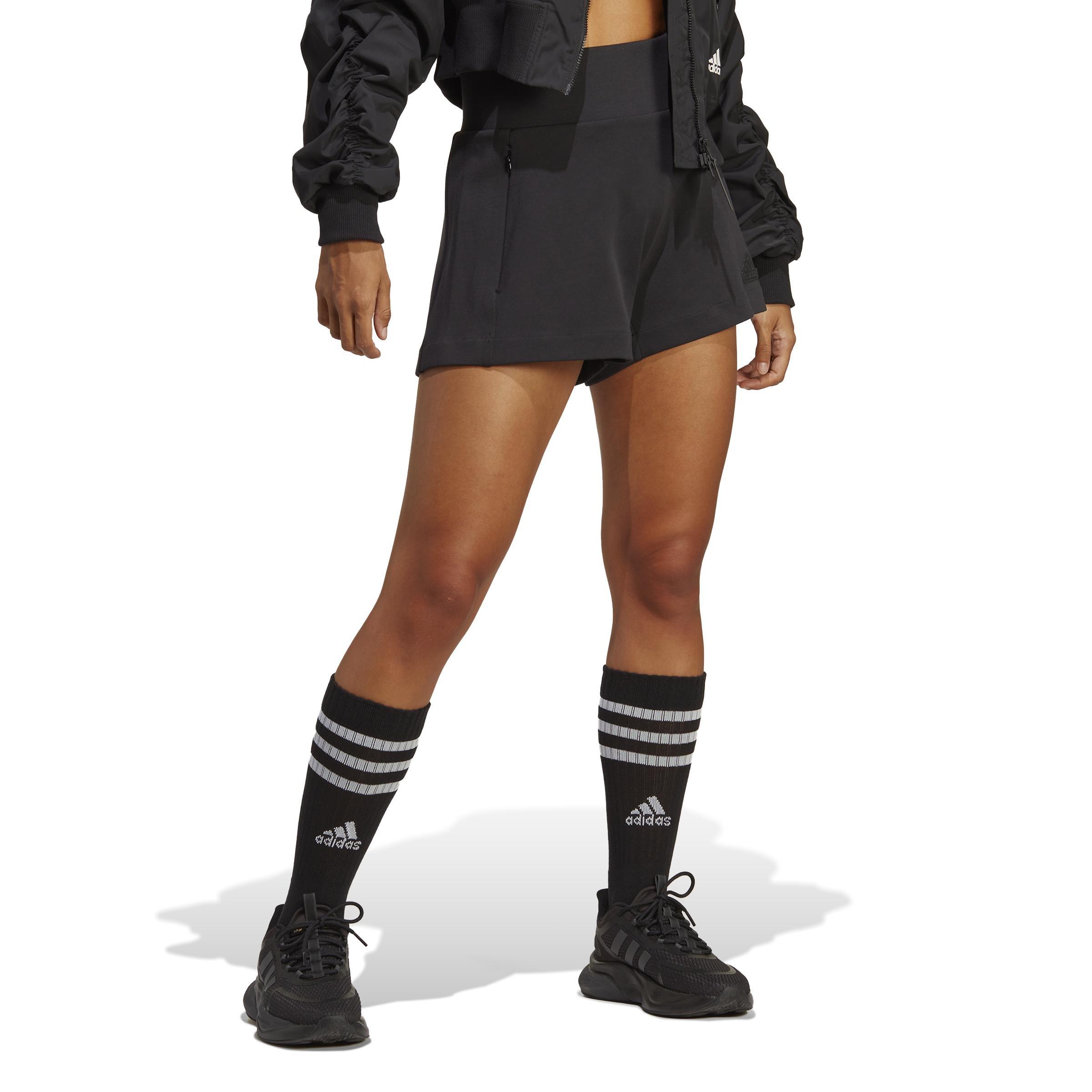 Mission Victory High-Waist Shorts, Black, A901_ONE, large image number 6