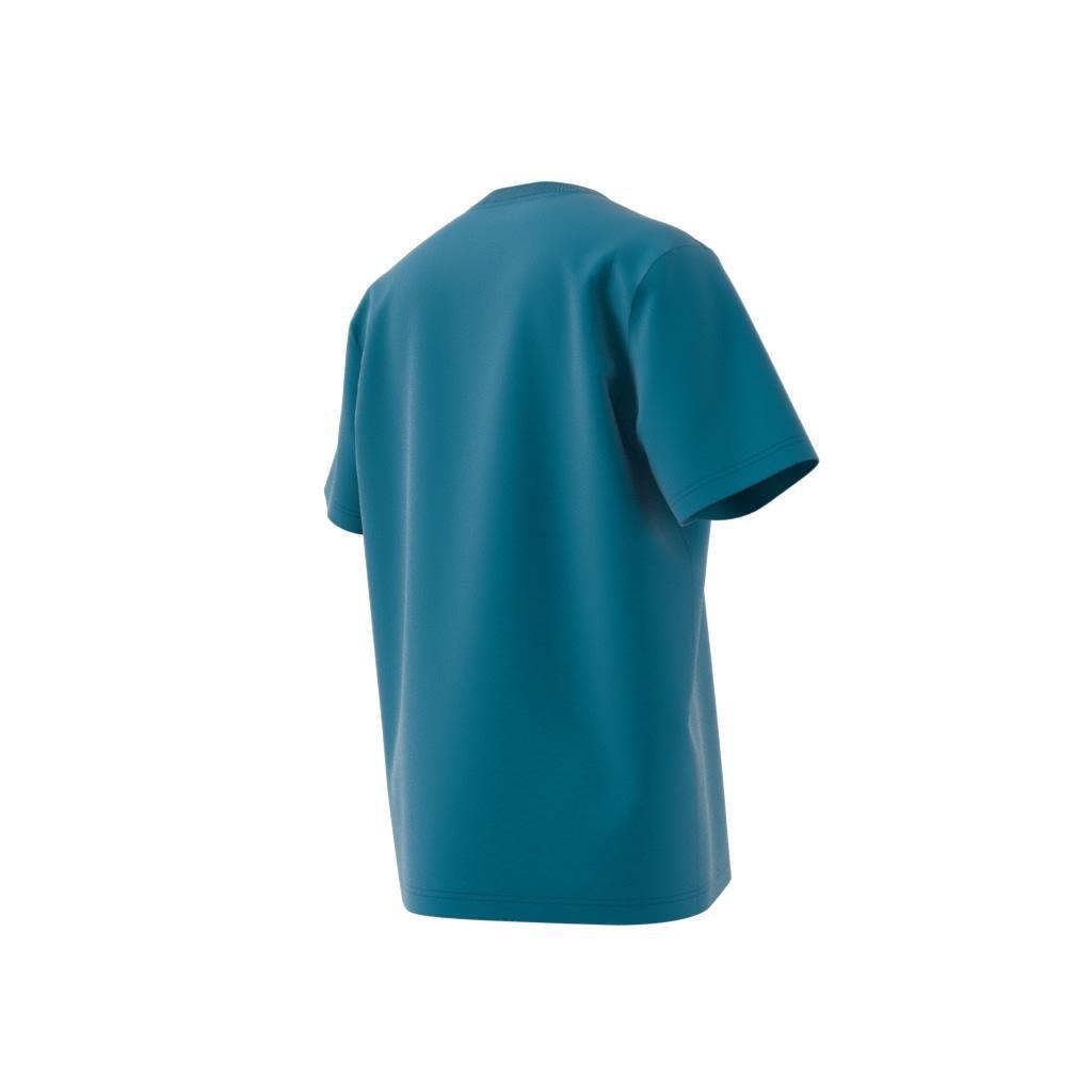 adidas Adventure Graphic T-Shirt, Turquoise, A901_ONE, large image number 6