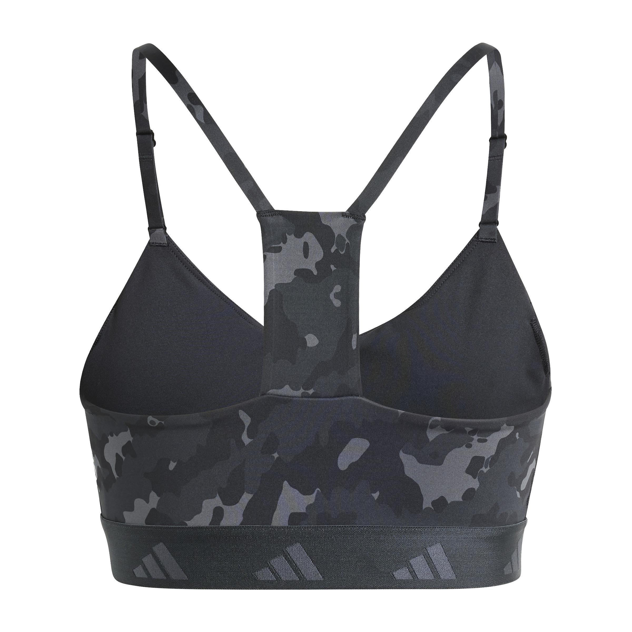Aeroreact Training Light-Support Techfit Bra, Grey, , large image number 3