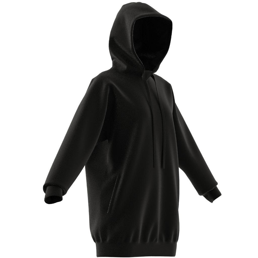 Lounge Fleece Hoodie, Black, A901_ONE, large image number 9