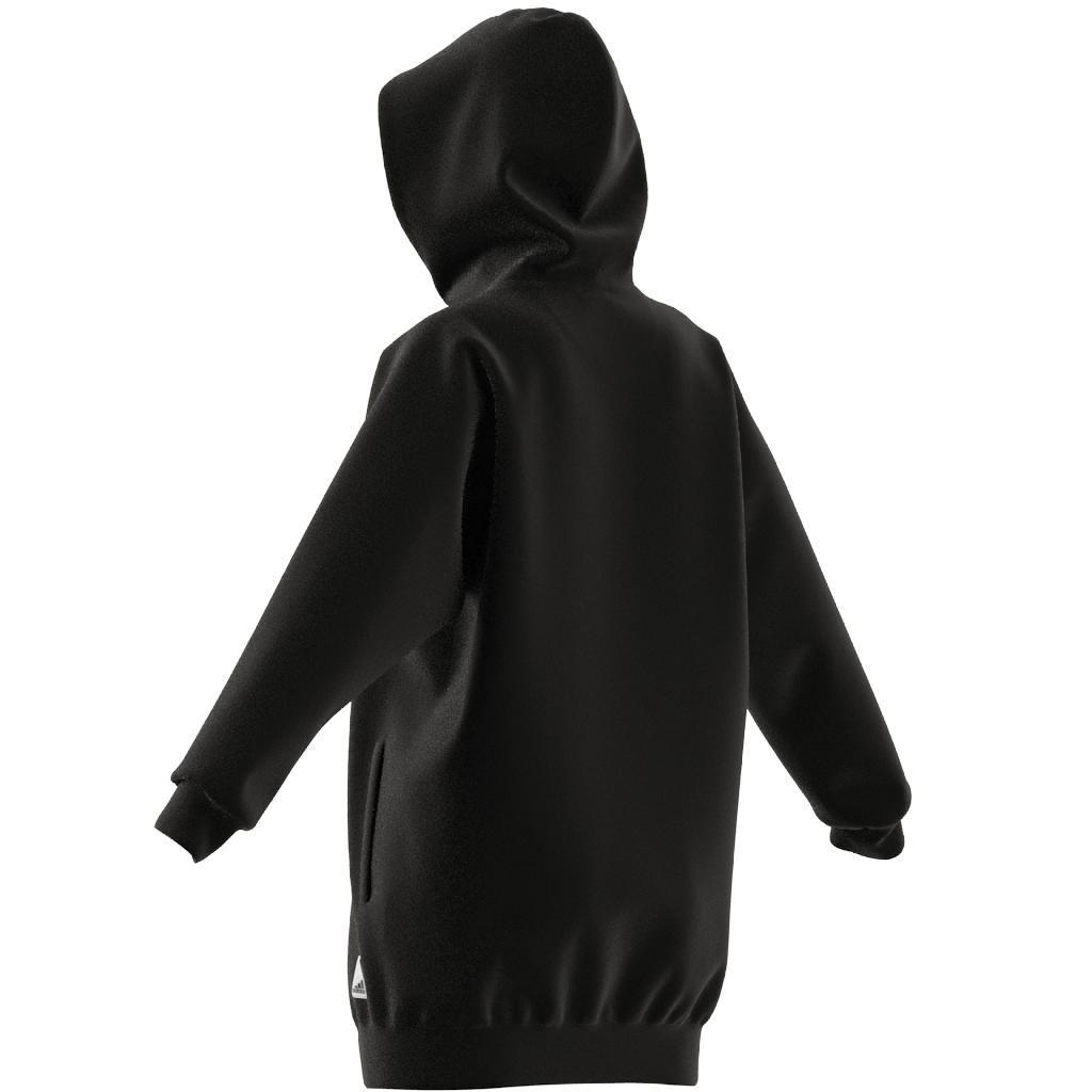 Lounge Fleece Hoodie, Black, A901_ONE, large image number 10