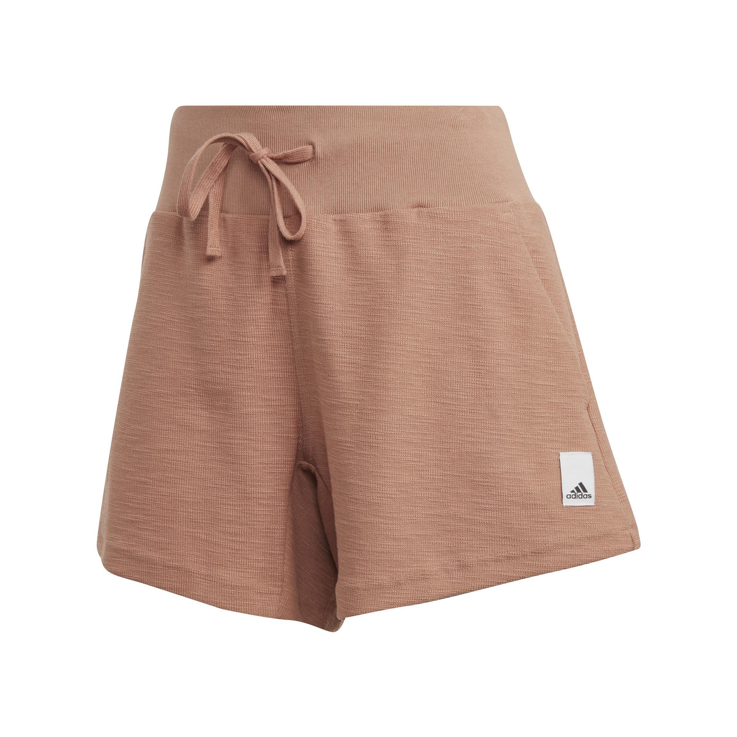 Lounge Terry Loop Shorts, Brown, A901_ONE, large image number 1