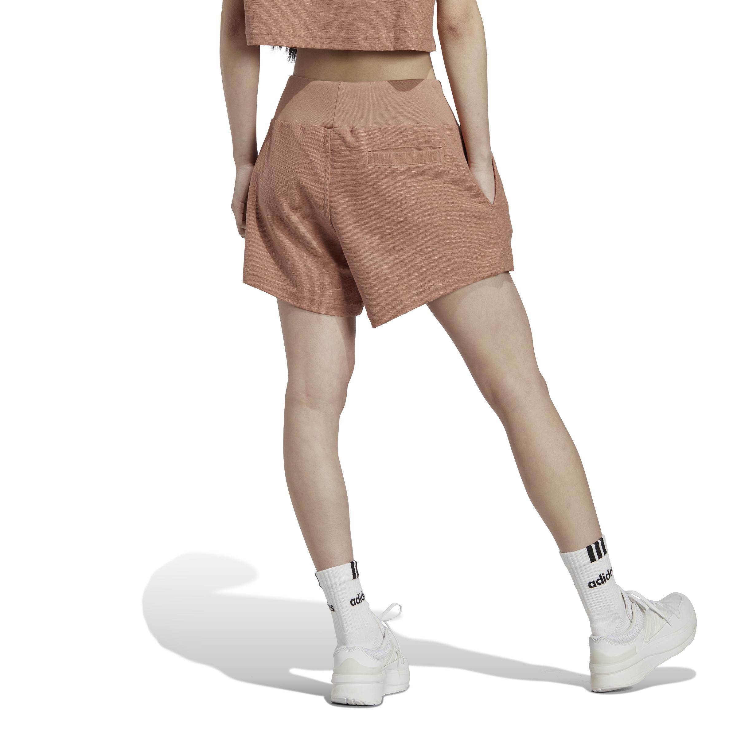 Lounge Terry Loop Shorts, Brown, , large image number 2