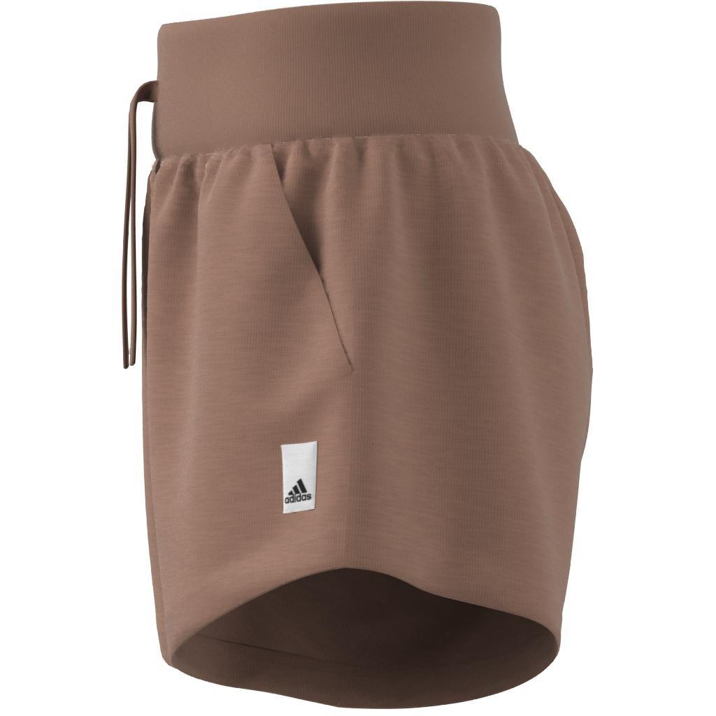 Lounge Terry Loop Shorts, Brown, , large image number 7