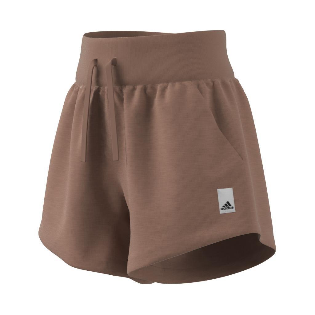 Lounge Terry Loop Shorts, Brown, A901_ONE, large image number 12