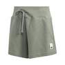 Women Lounge Terry Loop Shorts, Green, A901_ONE, thumbnail image number 0