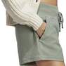 Women Lounge Terry Loop Shorts, Green, A901_ONE, thumbnail image number 3