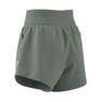 Women Lounge Terry Loop Shorts, Green, A901_ONE, thumbnail image number 13