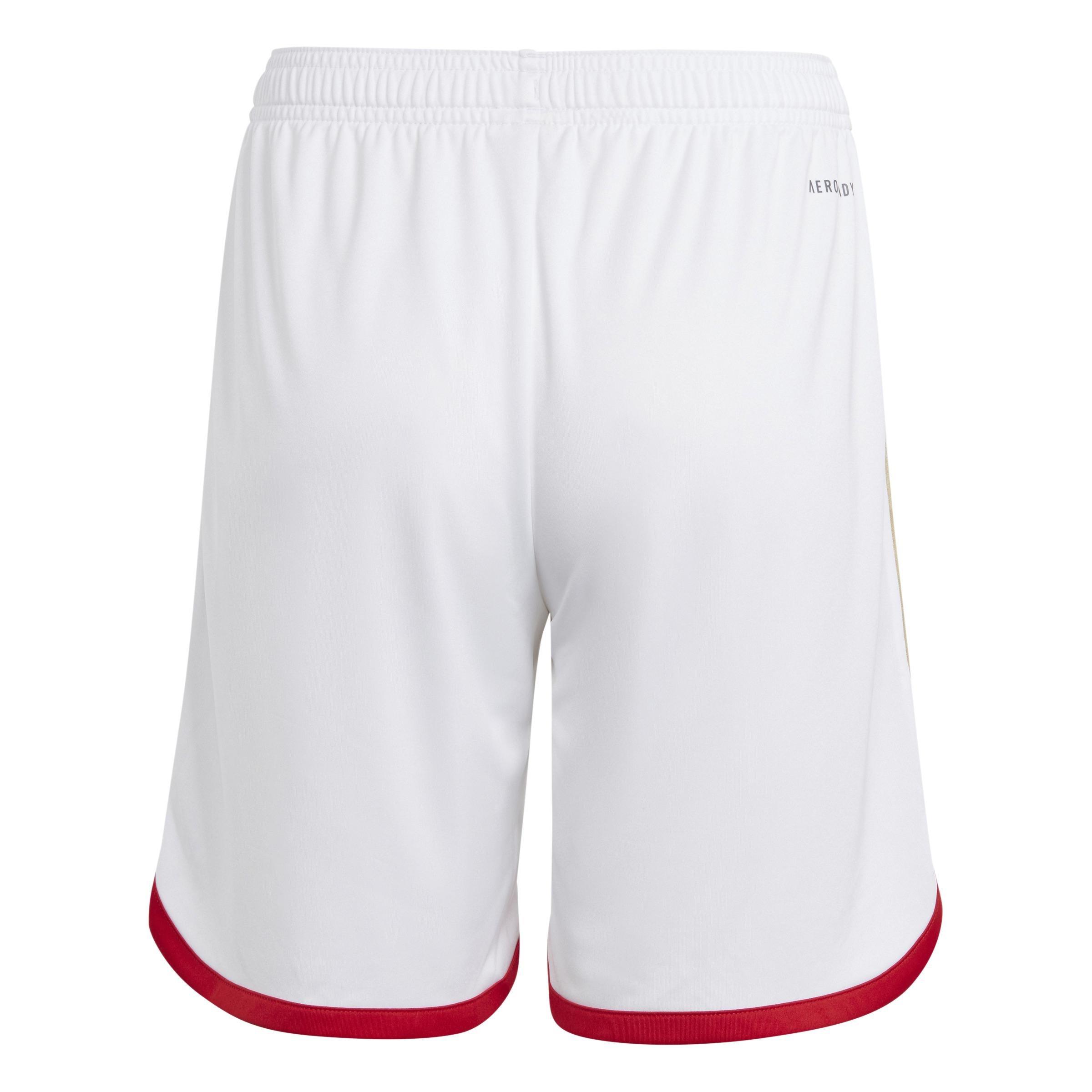 Kids Arsenal 23/24 Home Shorts, White, A901_ONE, large image number 2