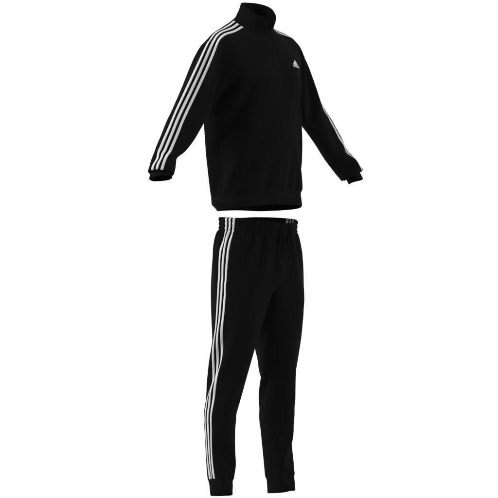 Basic 3-Stripes Tricot Track Suit, Blue, , large image number 2