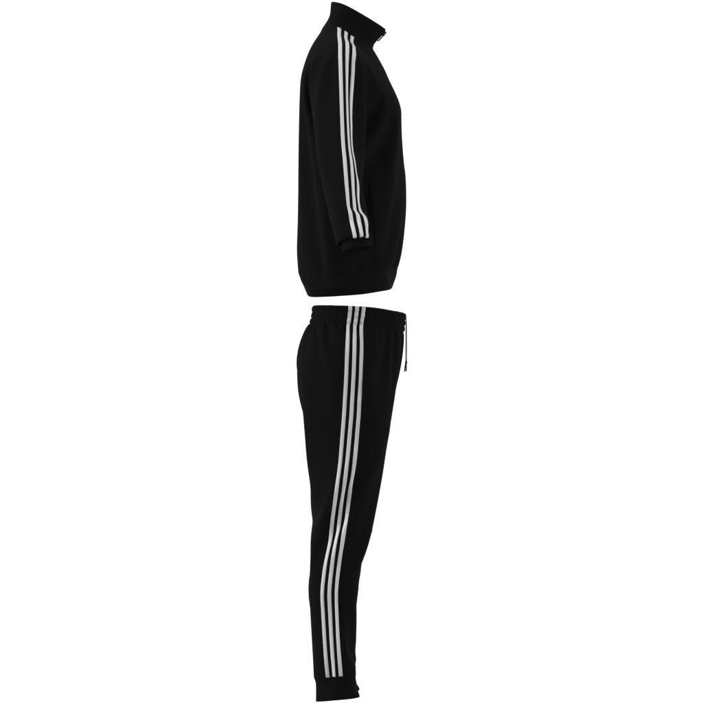 Basic 3-Stripes Tricot Track Suit, Blue, , large image number 8