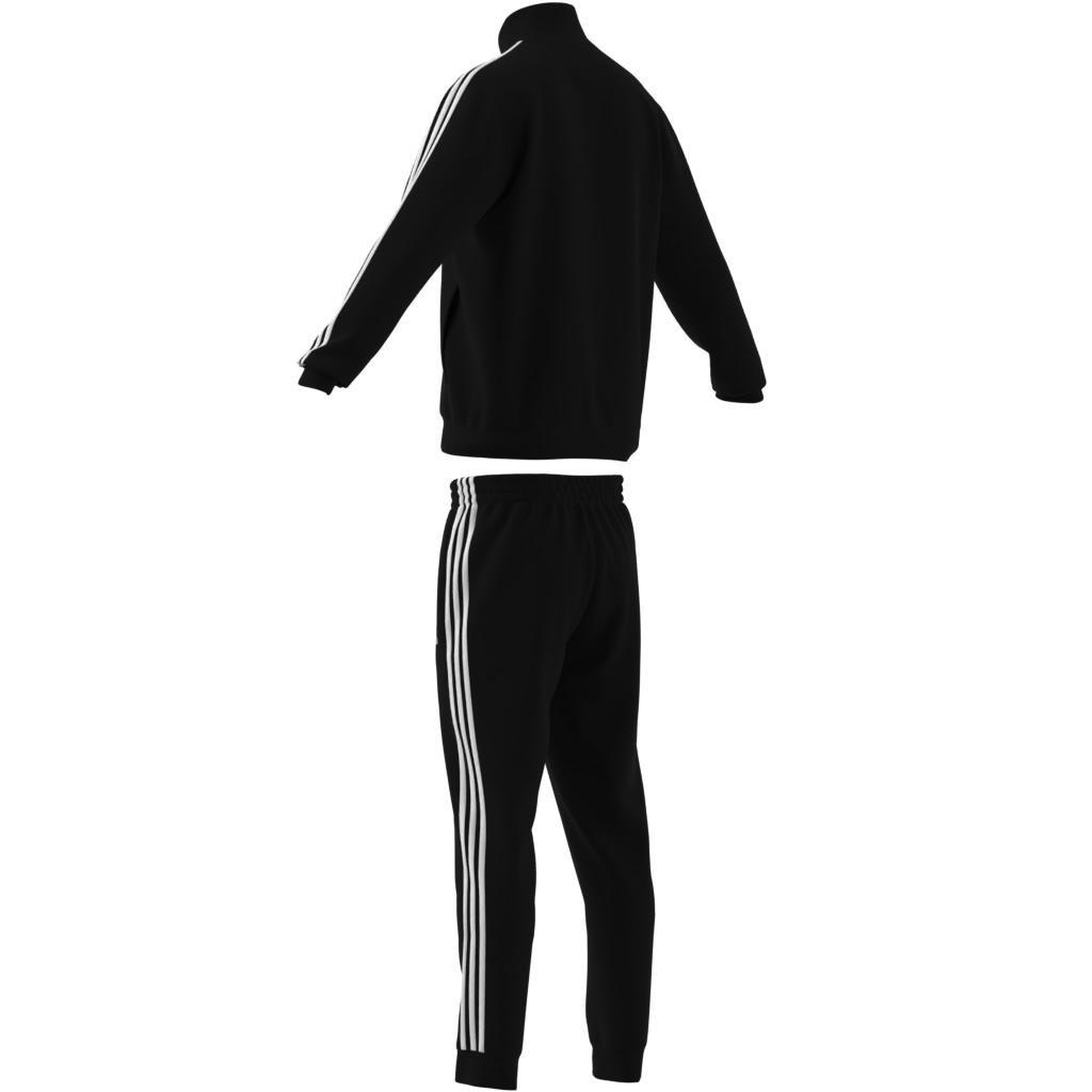 Basic 3-Stripes Tricot Track Suit, Blue, , large image number 10