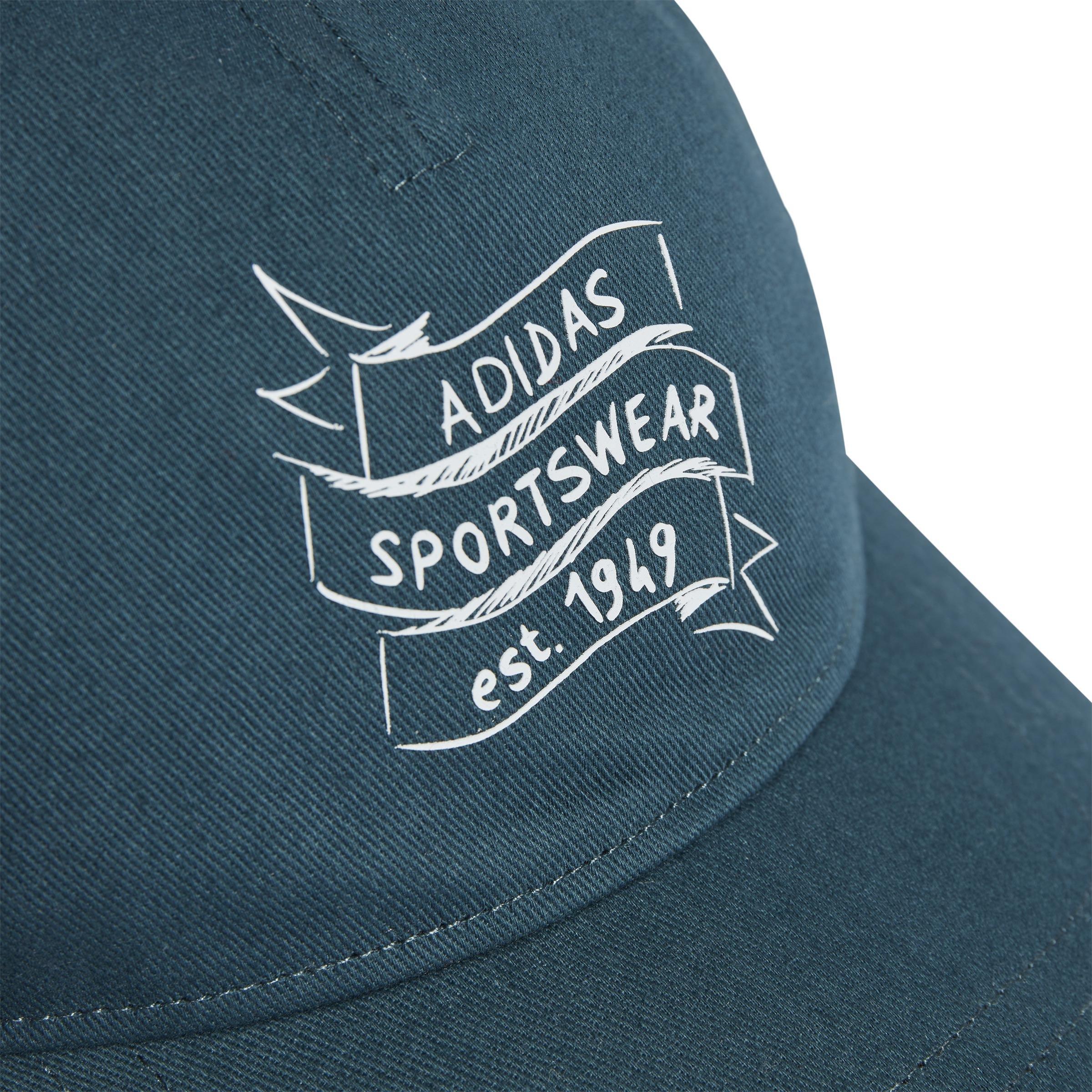 Unisex Kids Brand Love Cap, Turquoise, A901_ONE, large image number 2