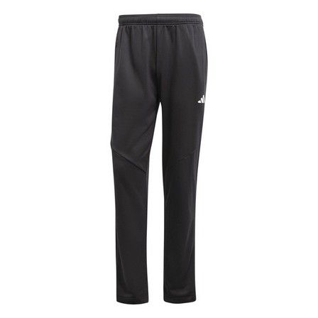 Men Game And Go Small Logo Training Open Hem Joggers, Black, A901_ONE, large image number 3