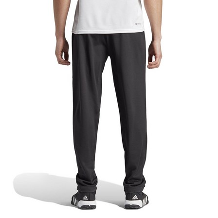 Men Game And Go Small Logo Training Open Hem Joggers, Black, A901_ONE, large image number 4