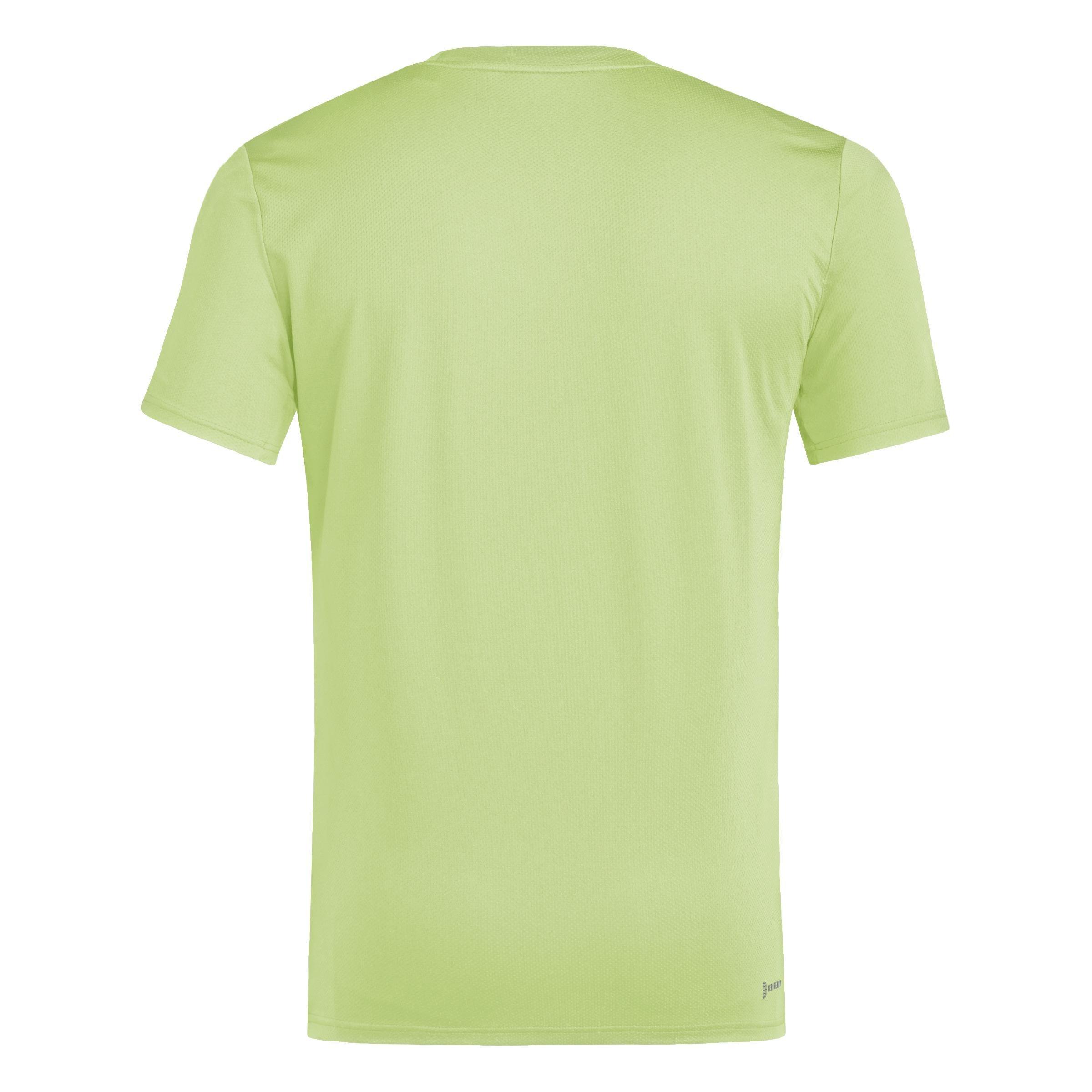 Train Essentials 3-Stripes Training T-Shirt, Green, A901_ONE, large image number 4