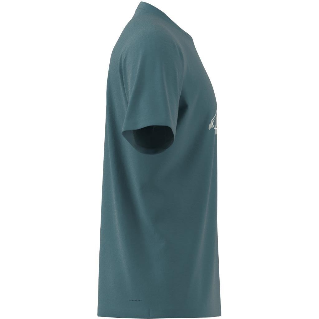 Train Essentials Seasonal Training Graphic T-Shirt, Turquoise, A901_ONE, large image number 8