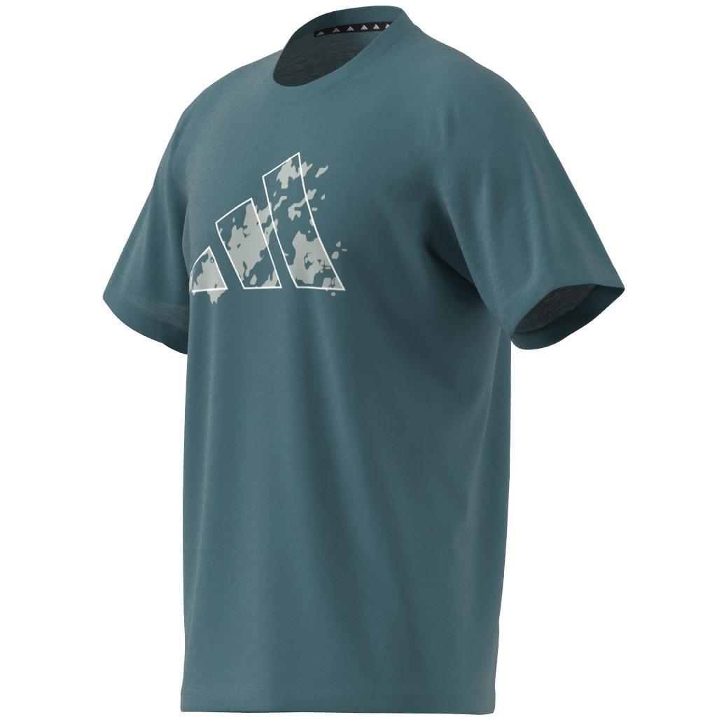 Train Essentials Seasonal Training Graphic T-Shirt, Turquoise, A901_ONE, large image number 10