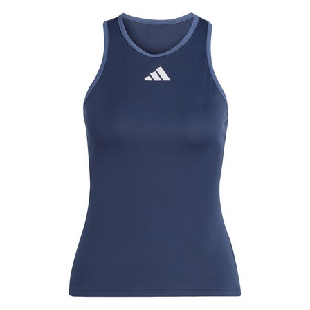 Women Club Tennis Tank Top, Blue, A901_ONE, large image number 0