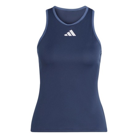 Women Club Tennis Tank Top, Blue, A901_ONE, large image number 1