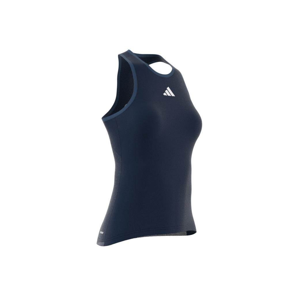 Adidas T19 Tank Top Women Navy Blue 