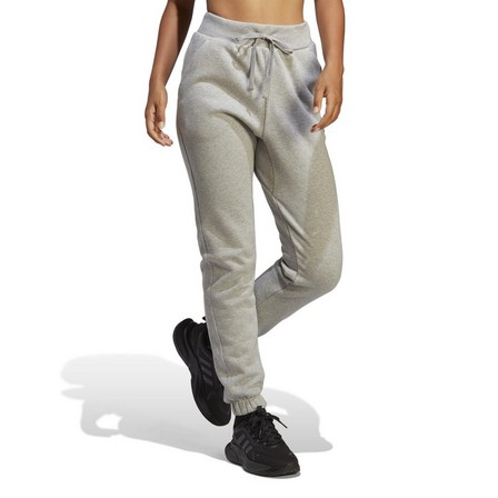 Women Lounge Fleece Joggers, Grey, A901_ONE, large image number 0
